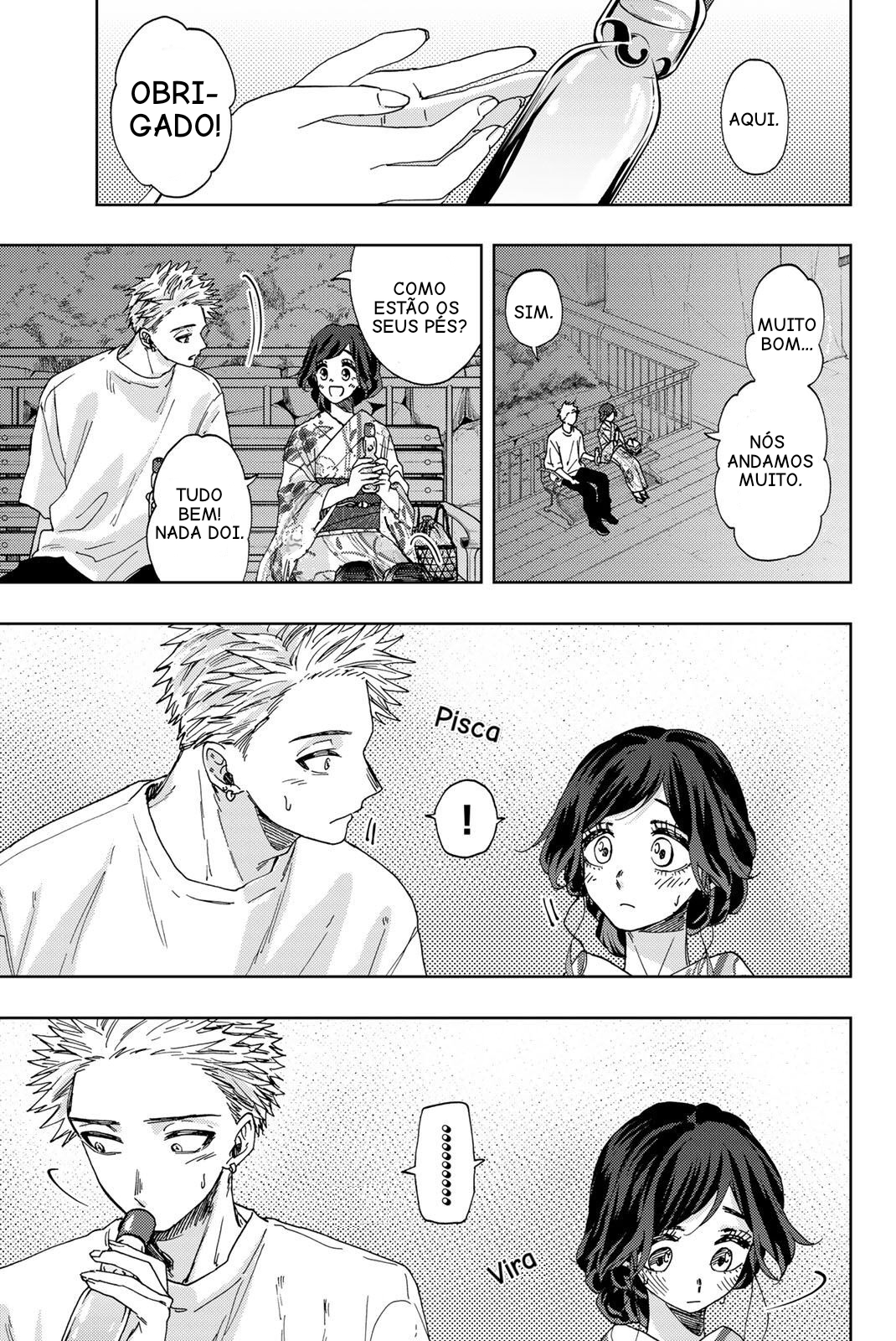 Read The Fragrant Flower Blooms with Dignity Português Manga Online