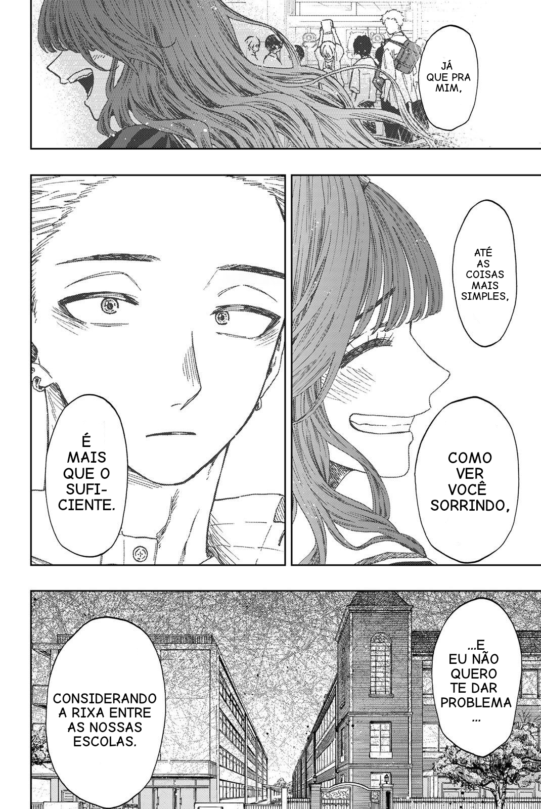 Read The Fragrant Flower Blooms with Dignity Português Manga Online