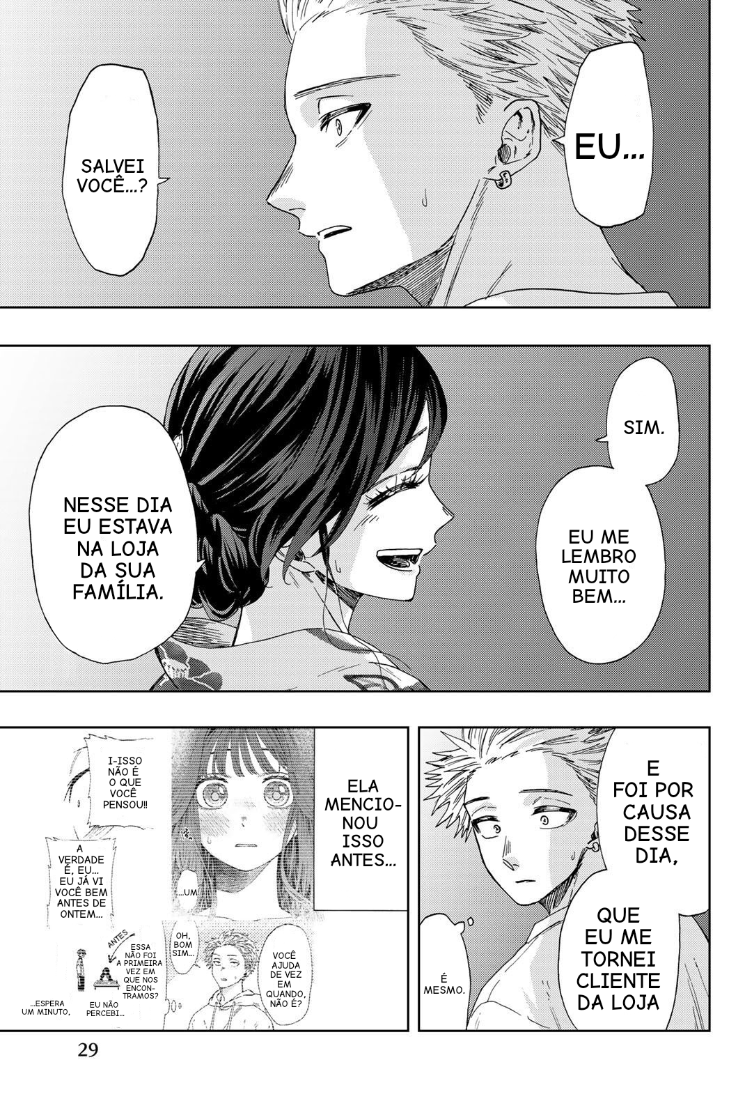 Read The Fragrant Flower Blooms with Dignity Português Manga Online