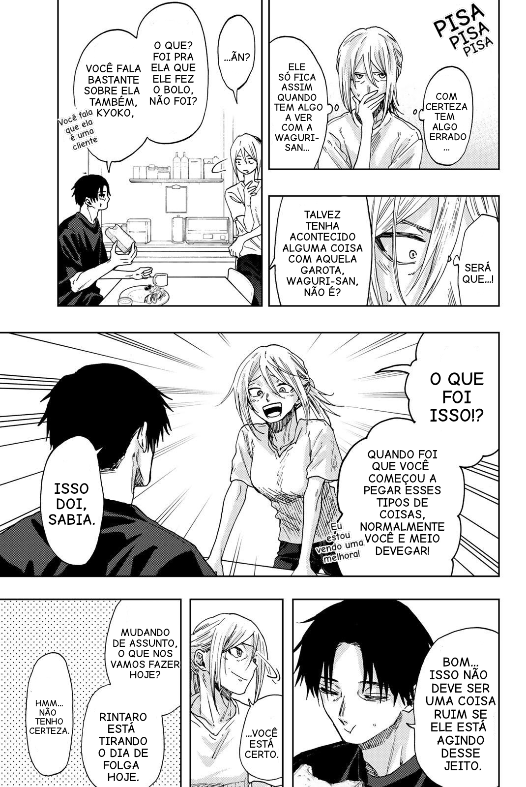 Read The Fragrant Flower Blooms with Dignity Português Manga Online