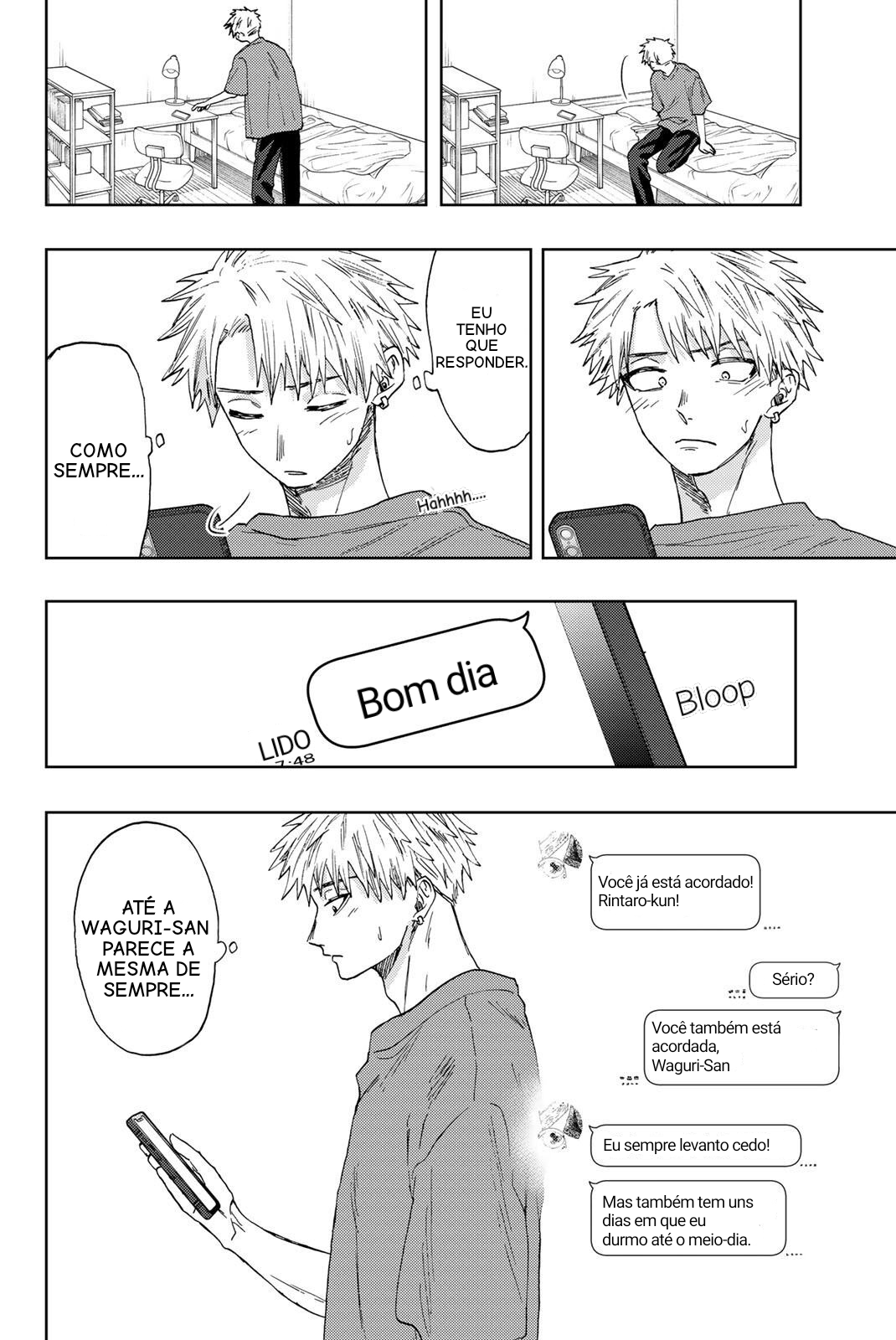 Read The Fragrant Flower Blooms with Dignity Português Manga Online