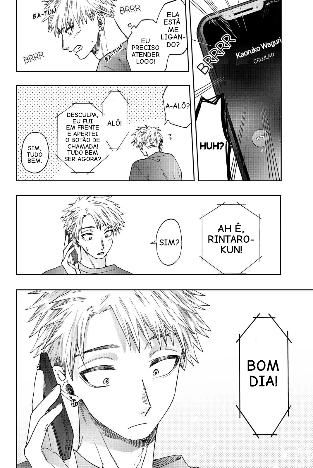 Read The Fragrant Flower Blooms with Dignity Português Manga Online