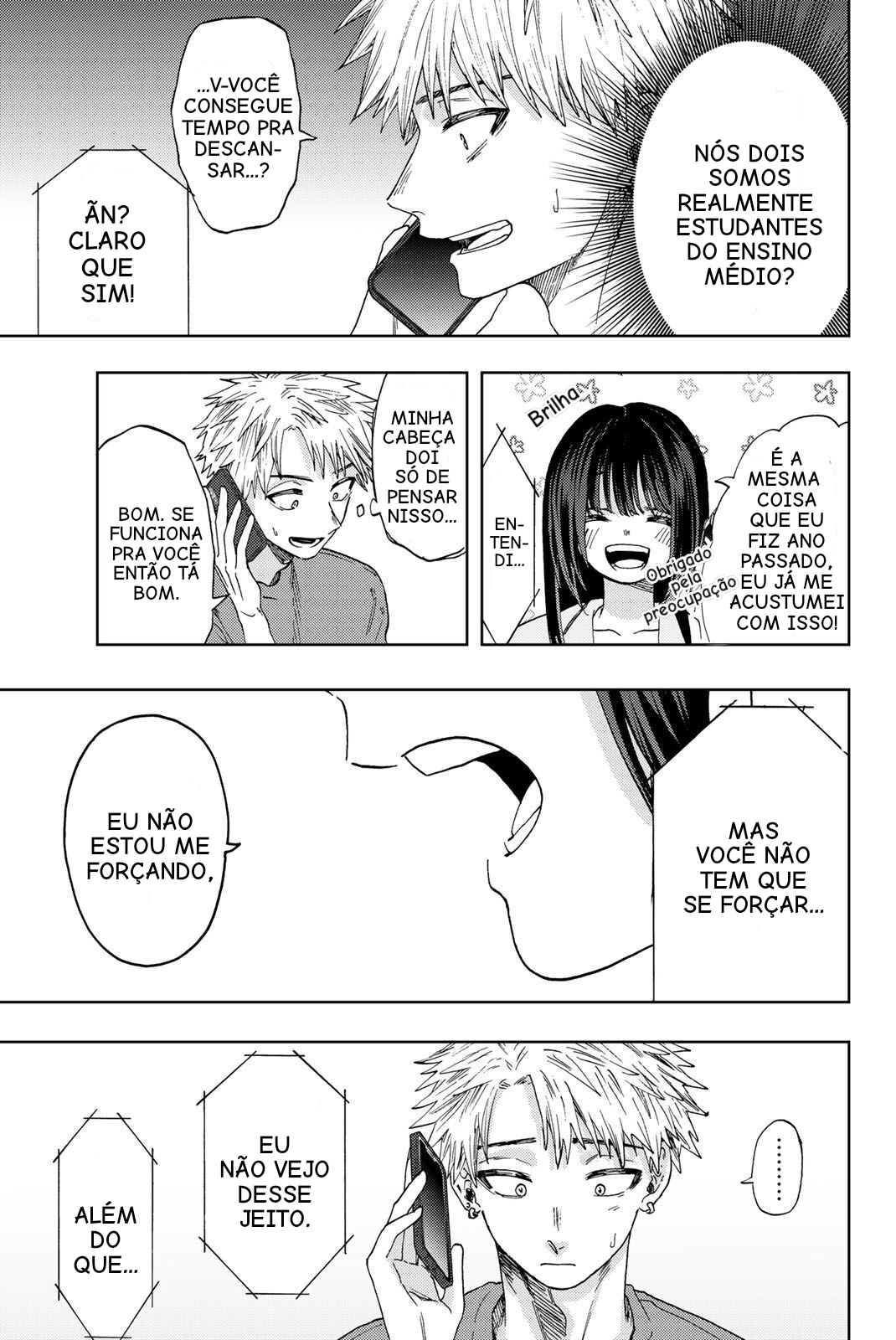 Read The Fragrant Flower Blooms with Dignity Português Manga Online