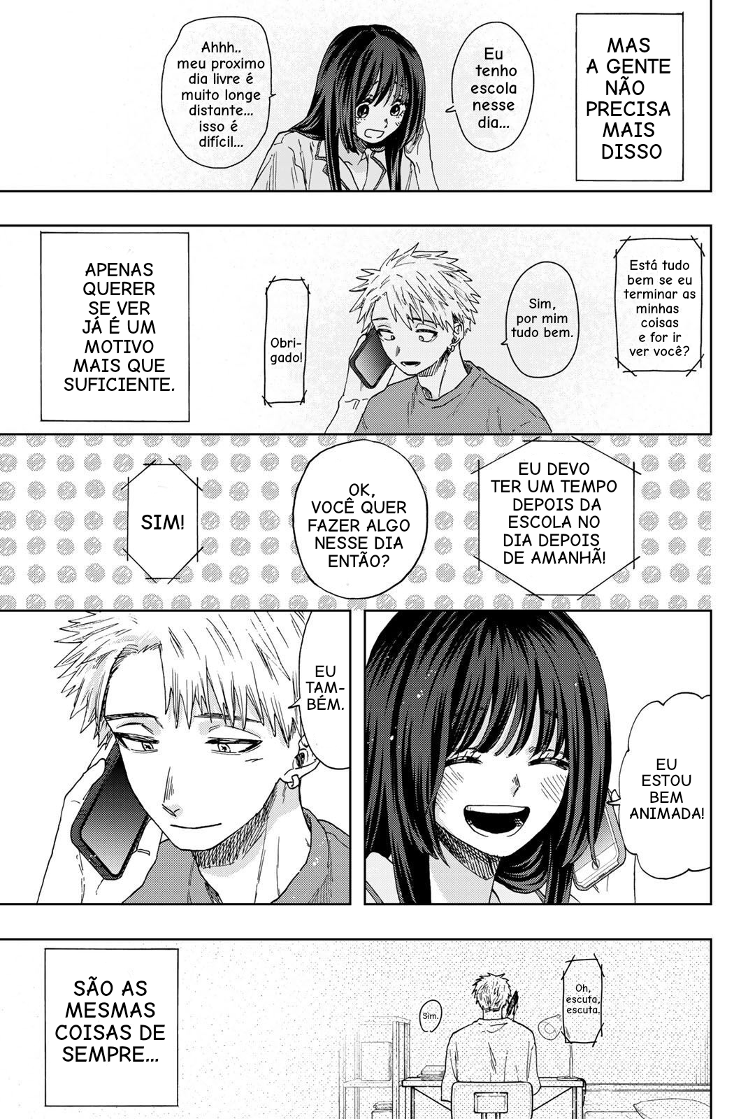 Read The Fragrant Flower Blooms with Dignity Português Manga Online