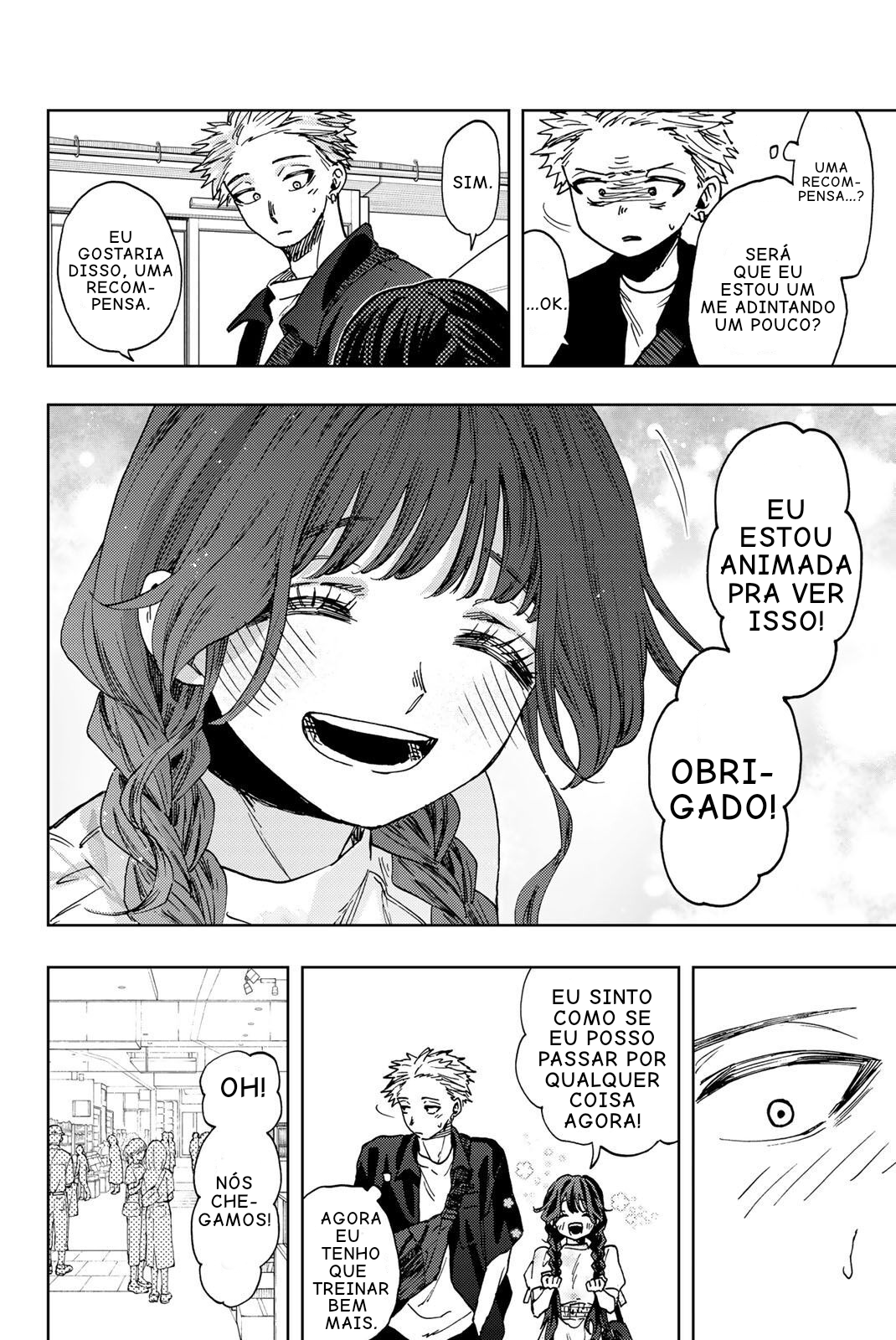 Read The Fragrant Flower Blooms with Dignity Português Manga Online