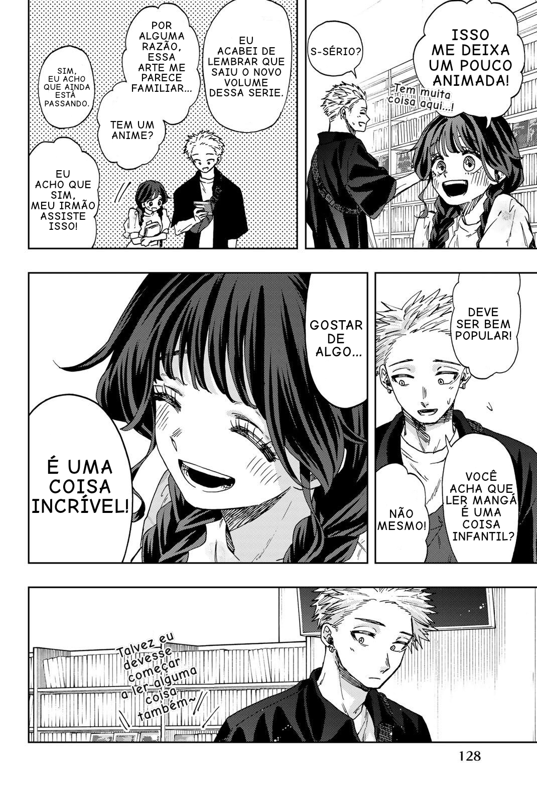 Read The Fragrant Flower Blooms with Dignity Português Manga Online