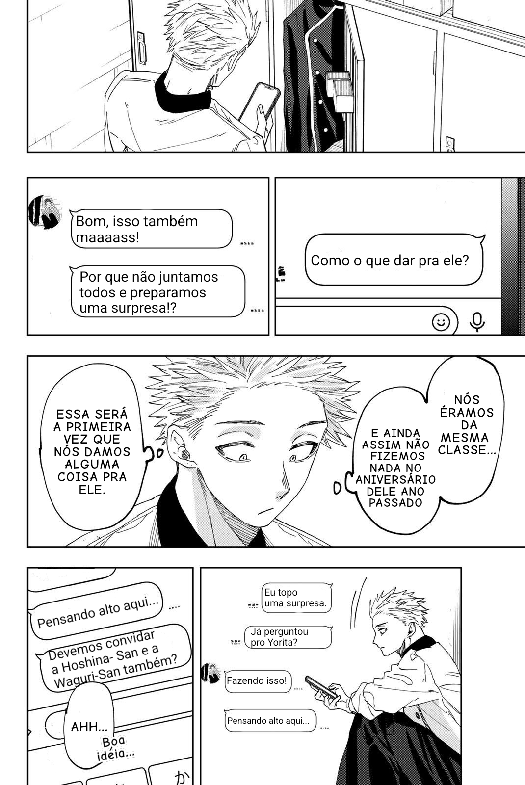 Read The Fragrant Flower Blooms with Dignity Português Manga Online