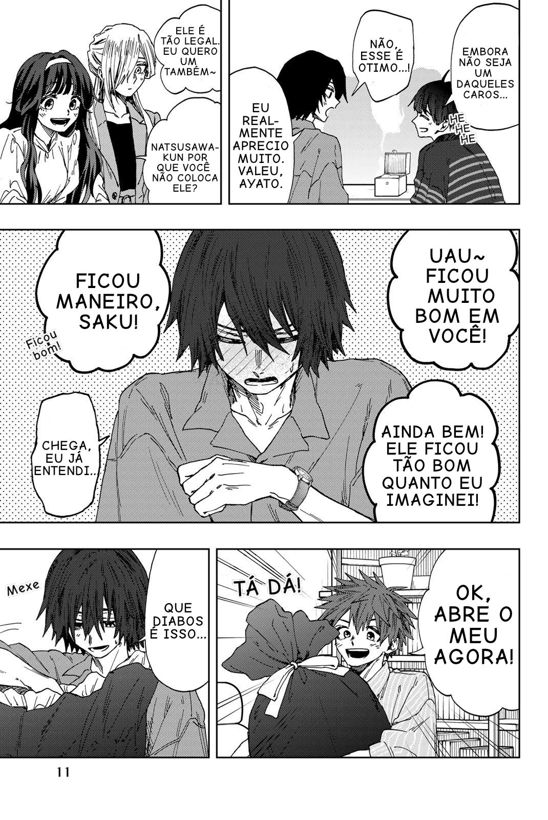 Read The Fragrant Flower Blooms with Dignity Português Manga Online