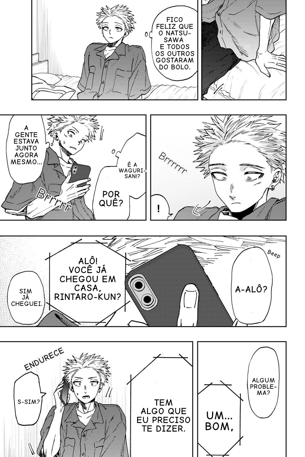 Read The Fragrant Flower Blooms with Dignity Português Manga Online