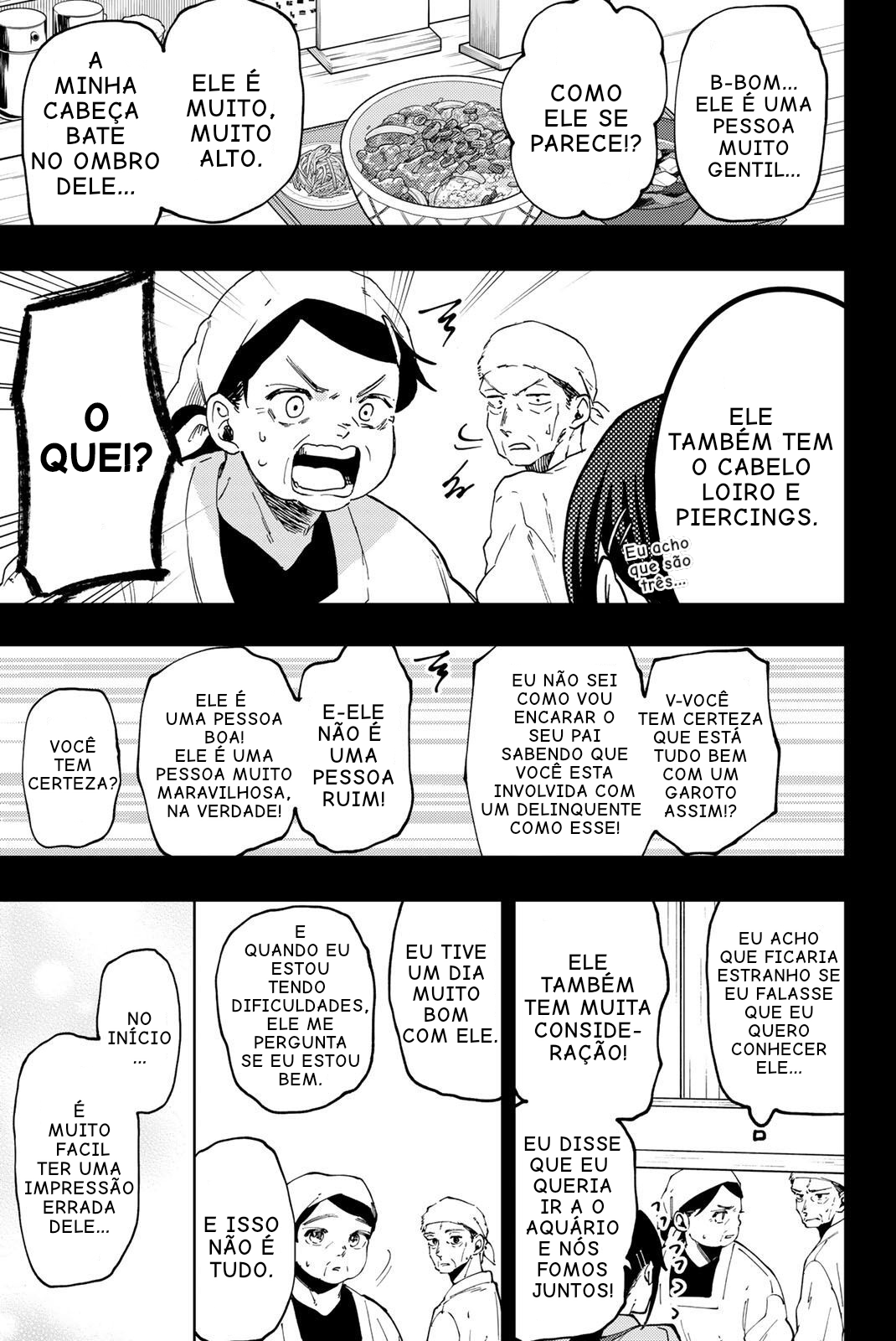 Read The Fragrant Flower Blooms with Dignity Português Manga Online