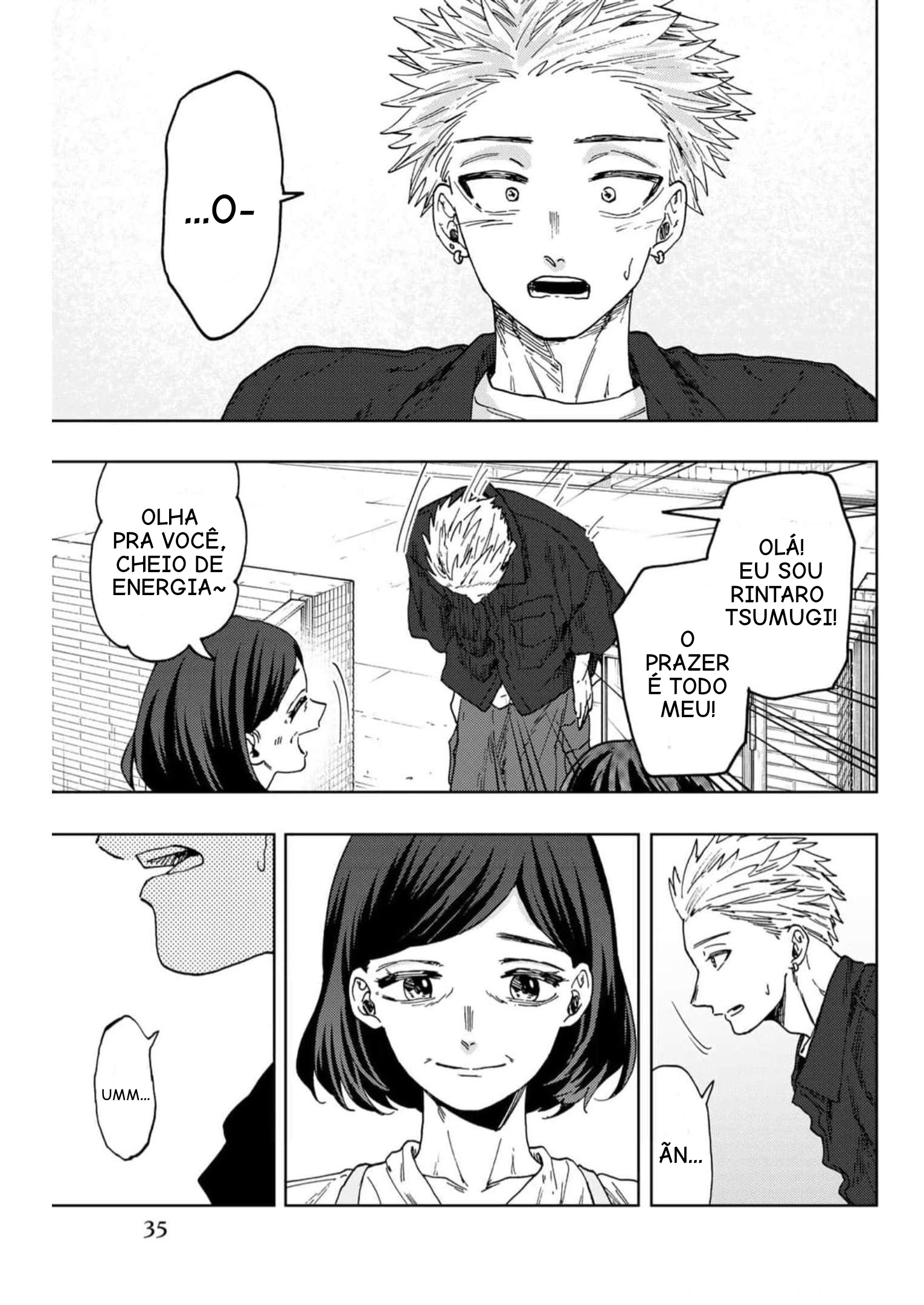 Read The Fragrant Flower Blooms with Dignity Português Manga Online