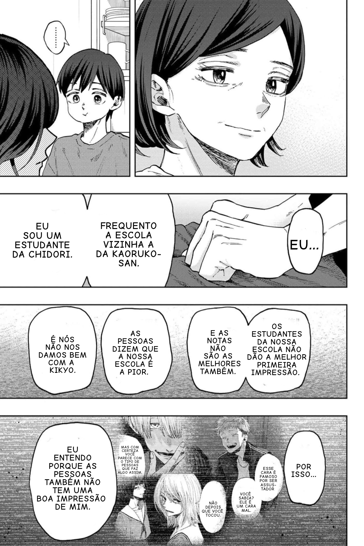 Read The Fragrant Flower Blooms with Dignity Português Manga Online