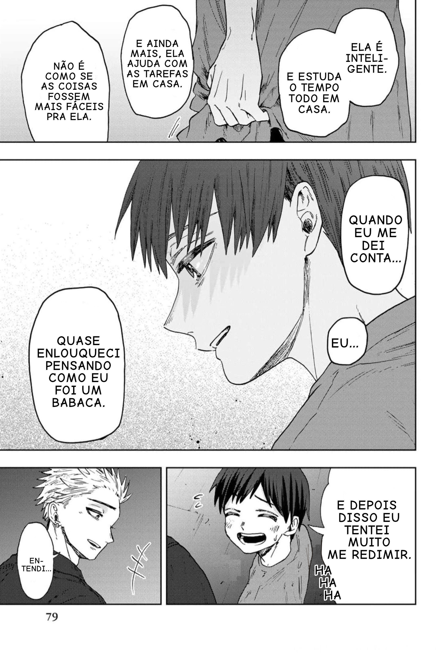 Read The Fragrant Flower Blooms with Dignity Português Manga Online