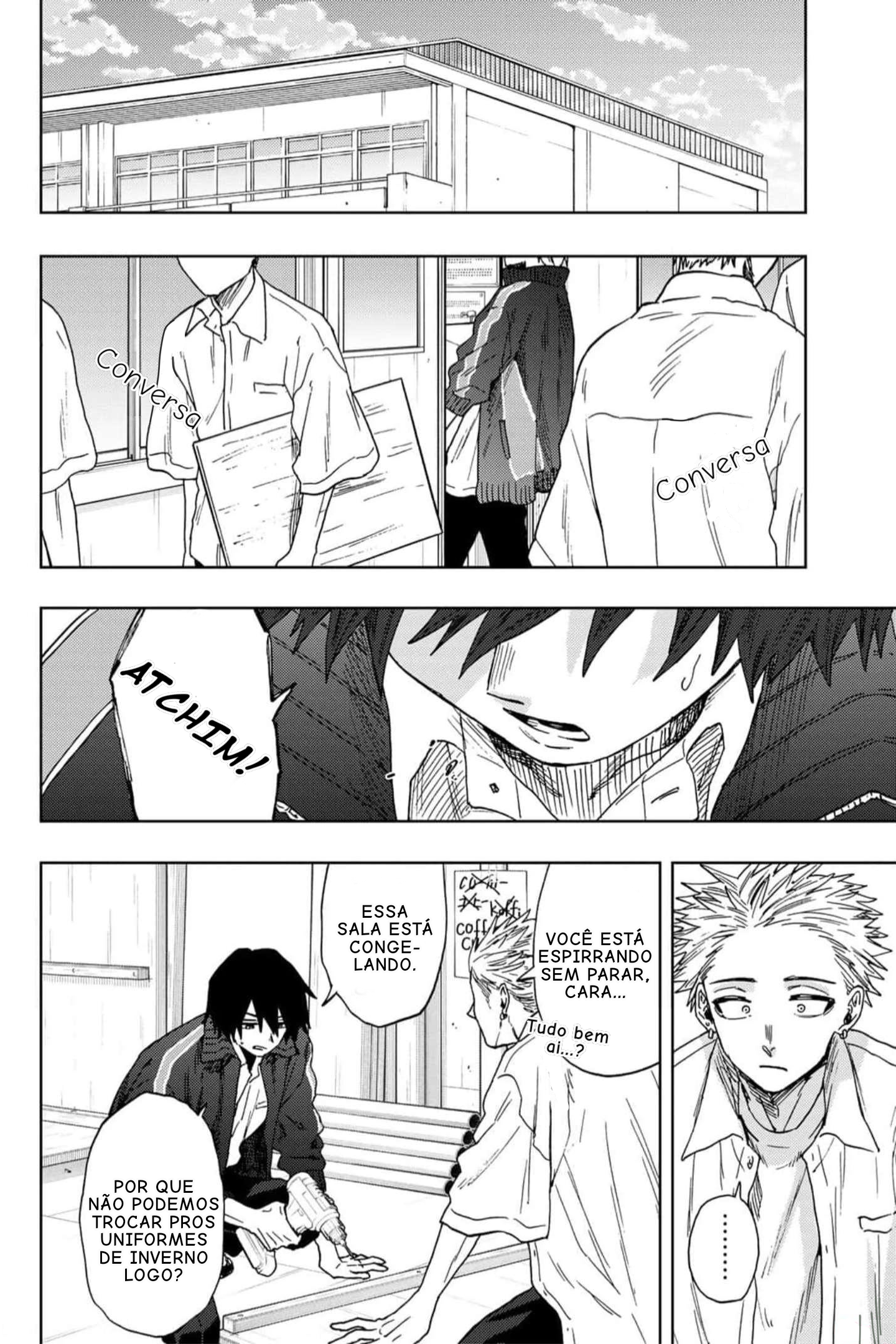 Read The Fragrant Flower Blooms with Dignity Português Manga Online