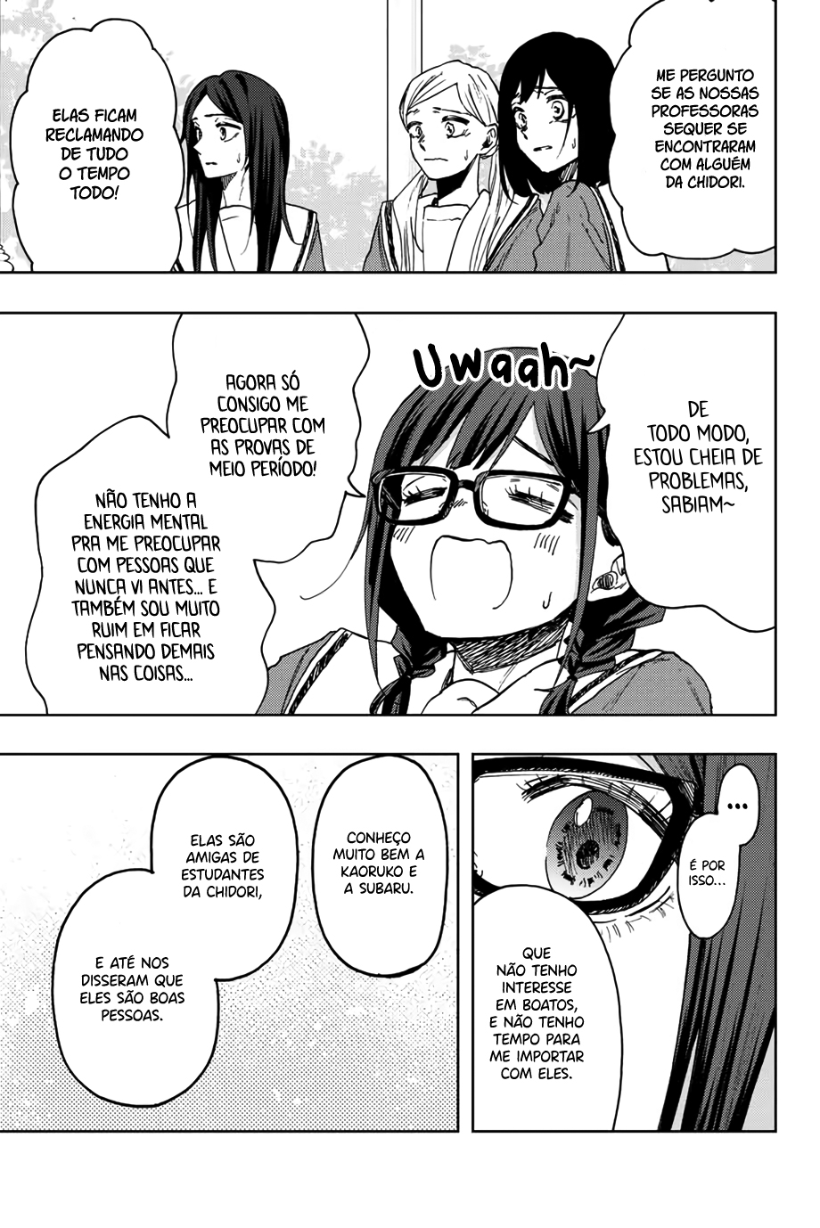 Read The Fragrant Flower Blooms with Dignity Português Manga Online