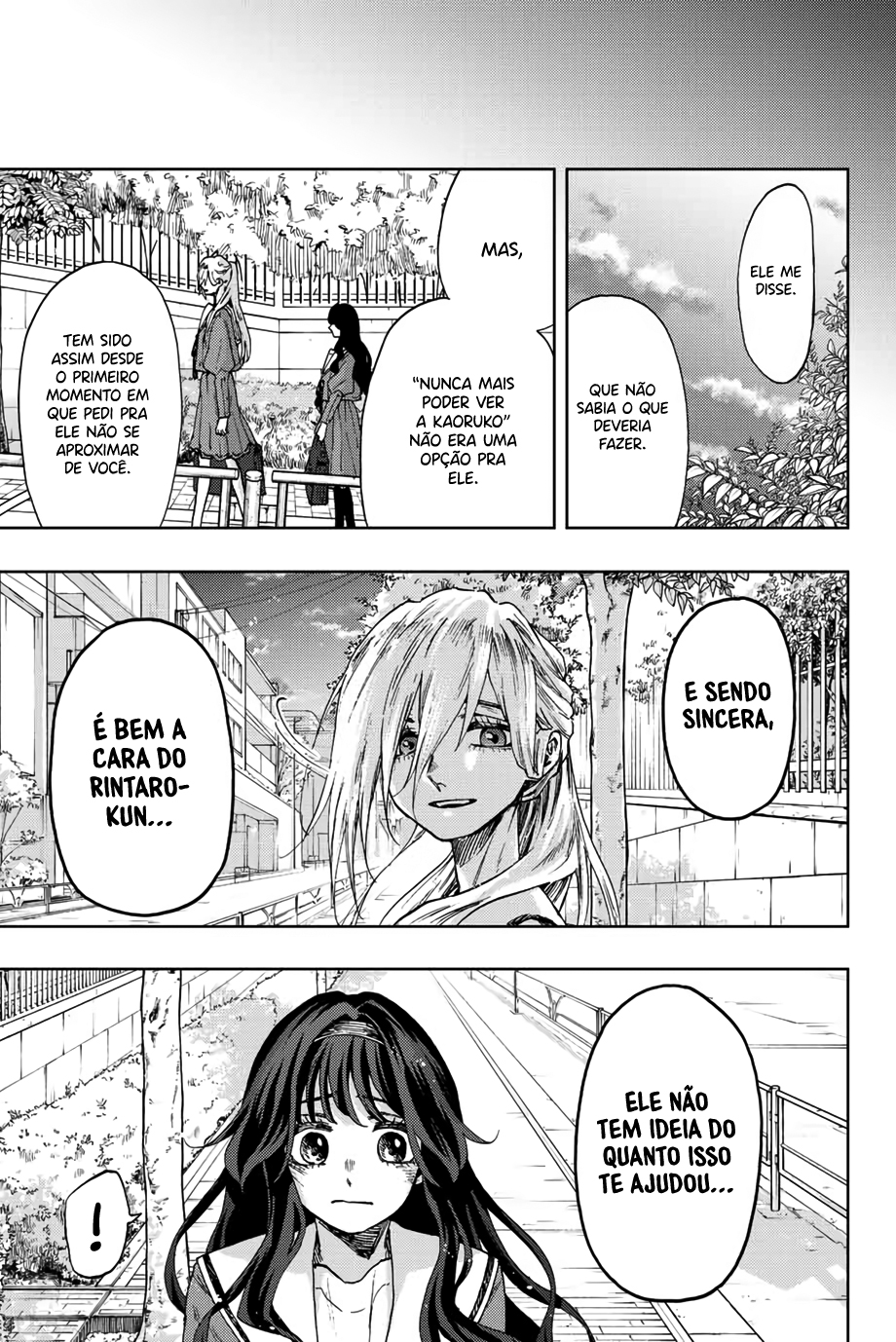 Read The Fragrant Flower Blooms with Dignity Português Manga Online