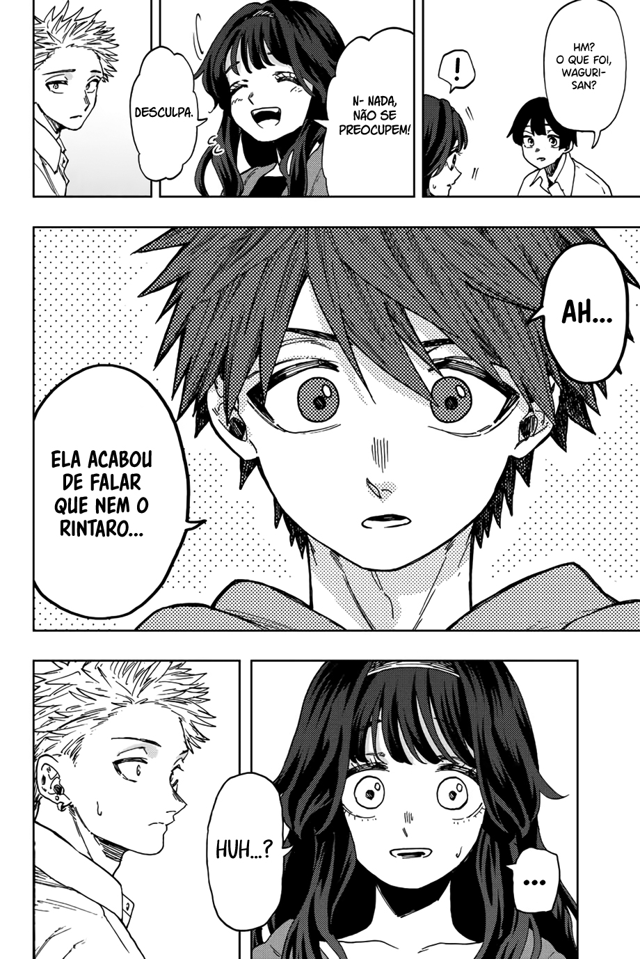 Read The Fragrant Flower Blooms with Dignity Português Manga Online