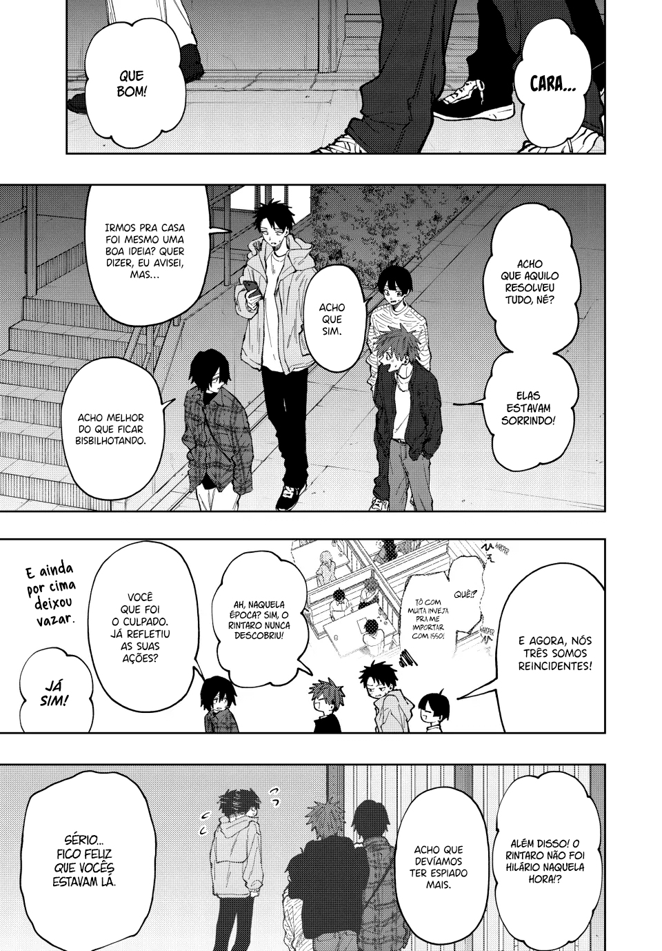 Read The Fragrant Flower Blooms with Dignity Português Manga Online