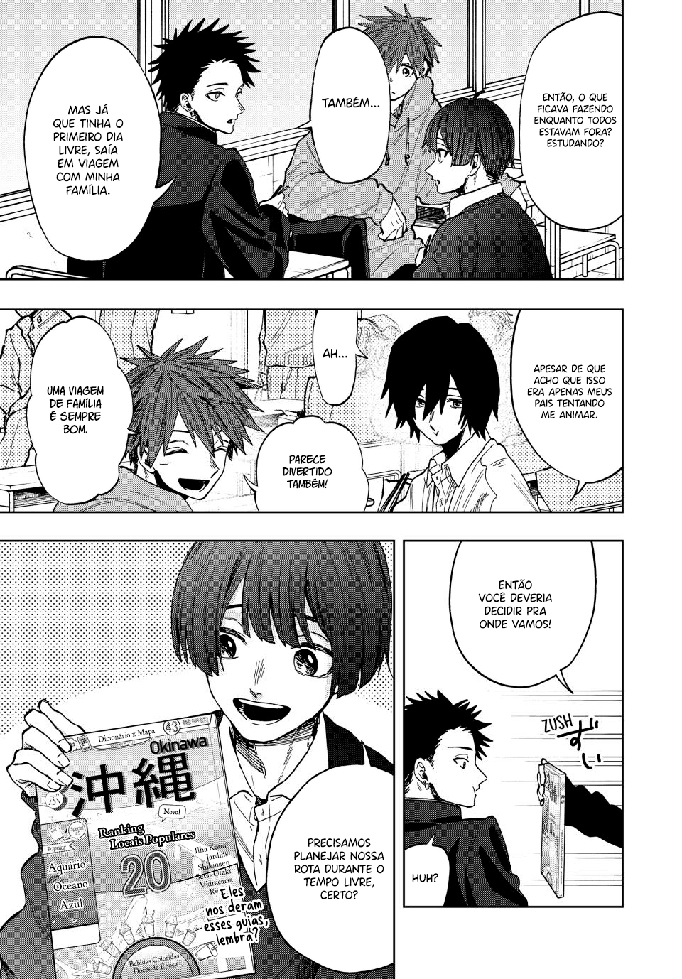 Read The Fragrant Flower Blooms with Dignity Português Manga Online