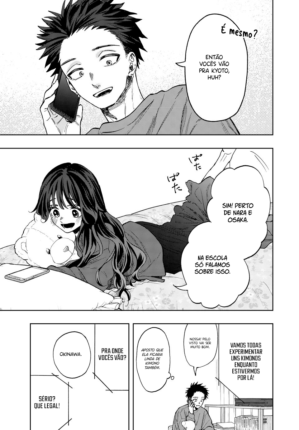 Read The Fragrant Flower Blooms with Dignity Português Manga Online