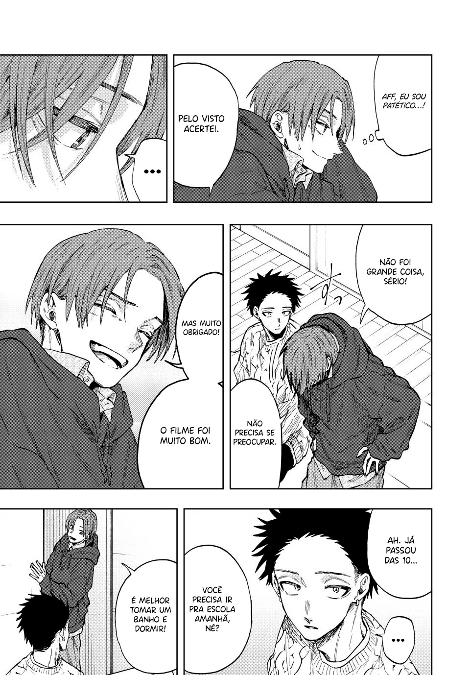 Read The Fragrant Flower Blooms with Dignity Português Manga Online