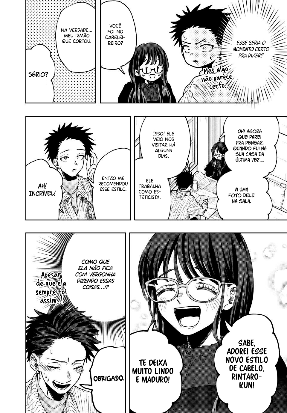 Read The Fragrant Flower Blooms with Dignity Português Manga Online