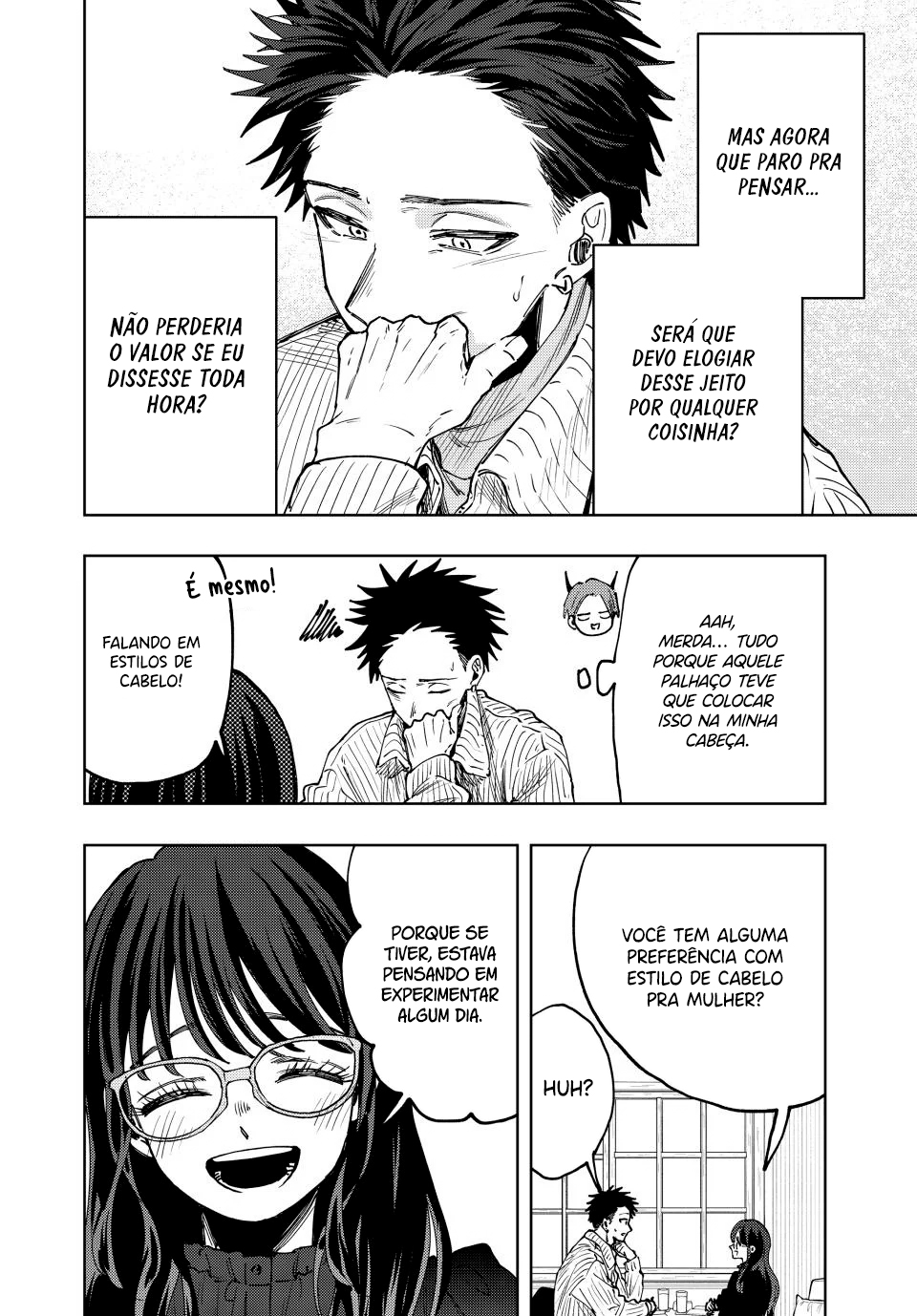 Read The Fragrant Flower Blooms with Dignity Português Manga Online