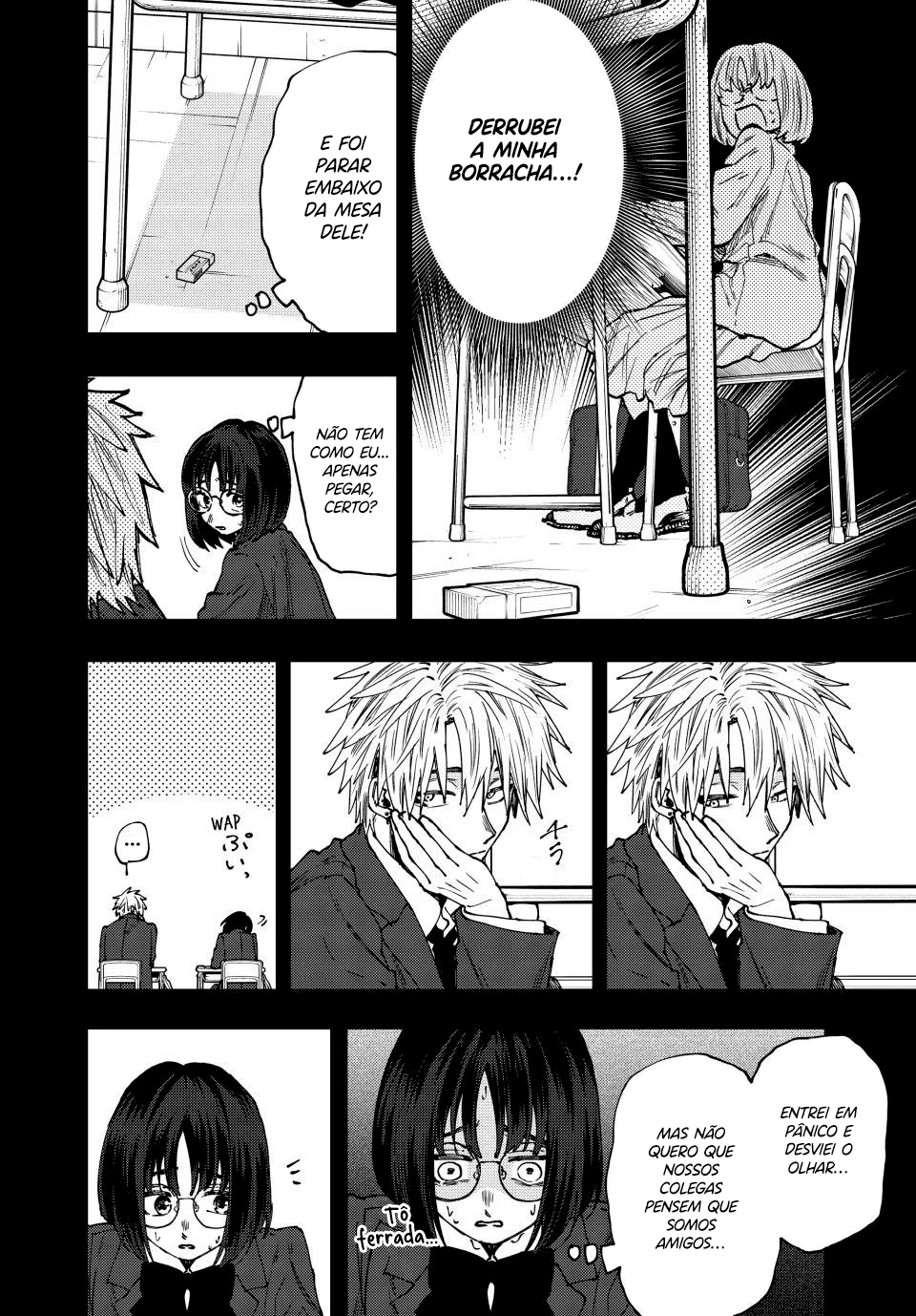 Read The Fragrant Flower Blooms with Dignity Português Manga Online