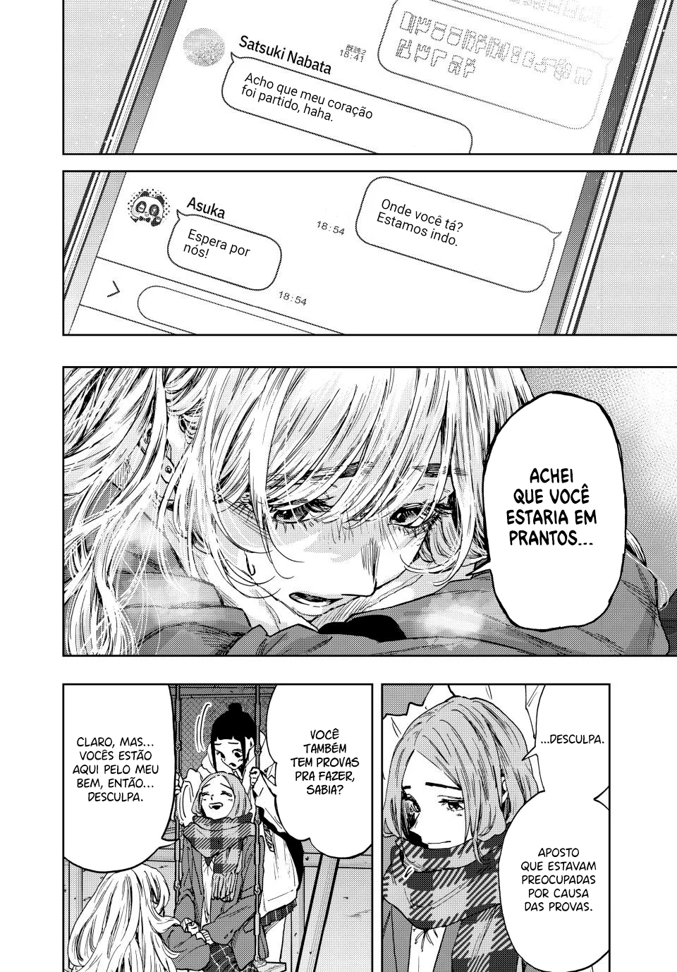 Read The Fragrant Flower Blooms with Dignity Português Manga Online