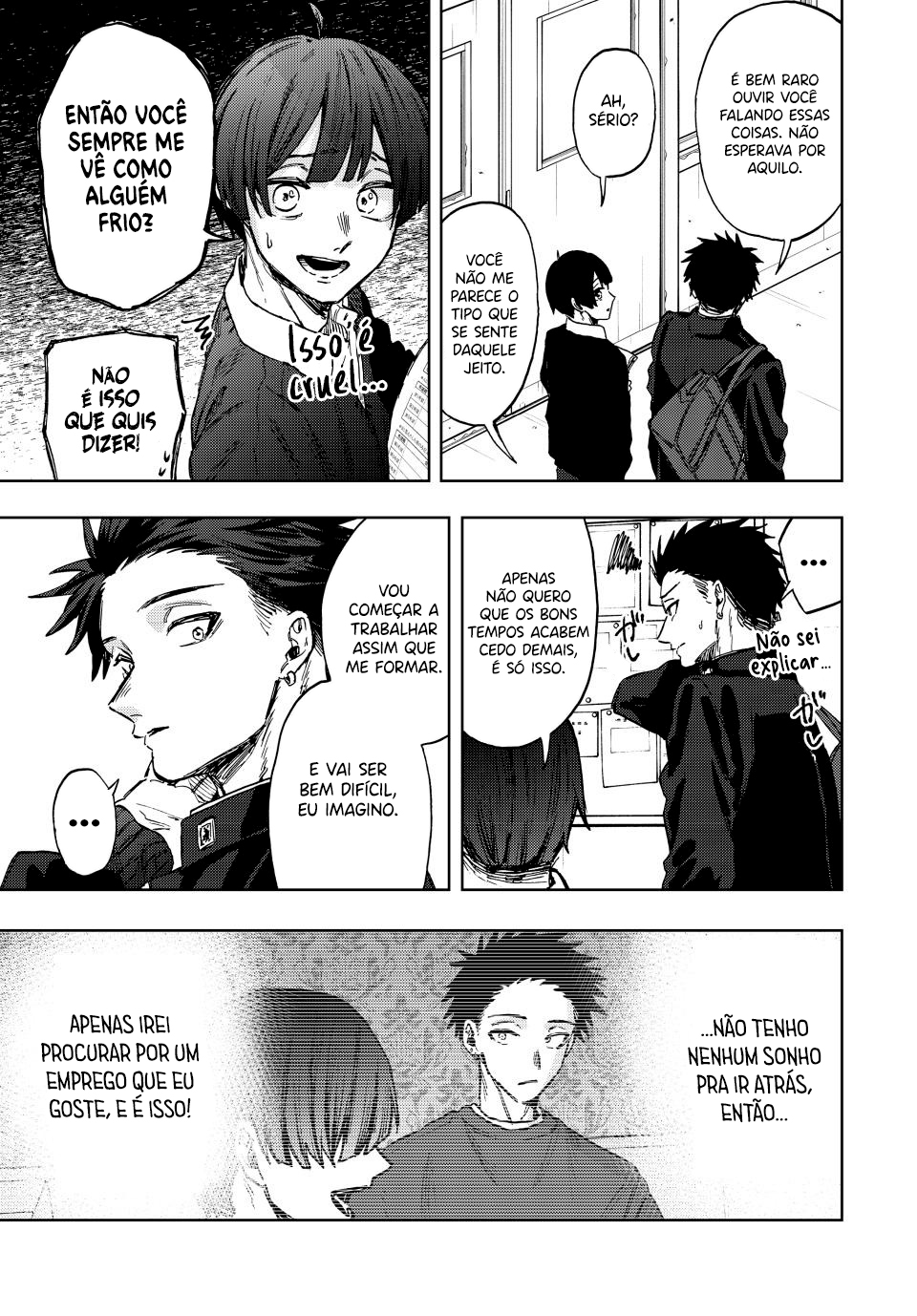 Read The Fragrant Flower Blooms with Dignity Português Manga Online