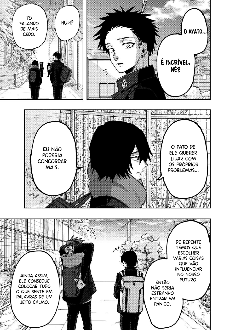 Read The Fragrant Flower Blooms with Dignity Português Manga Online