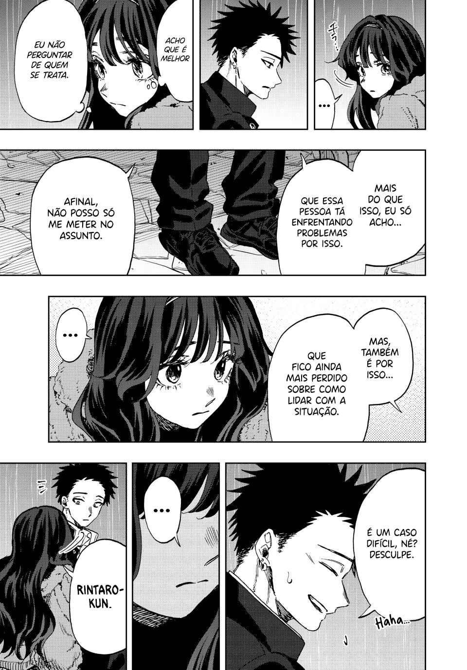 Read The Fragrant Flower Blooms with Dignity Português Manga Online