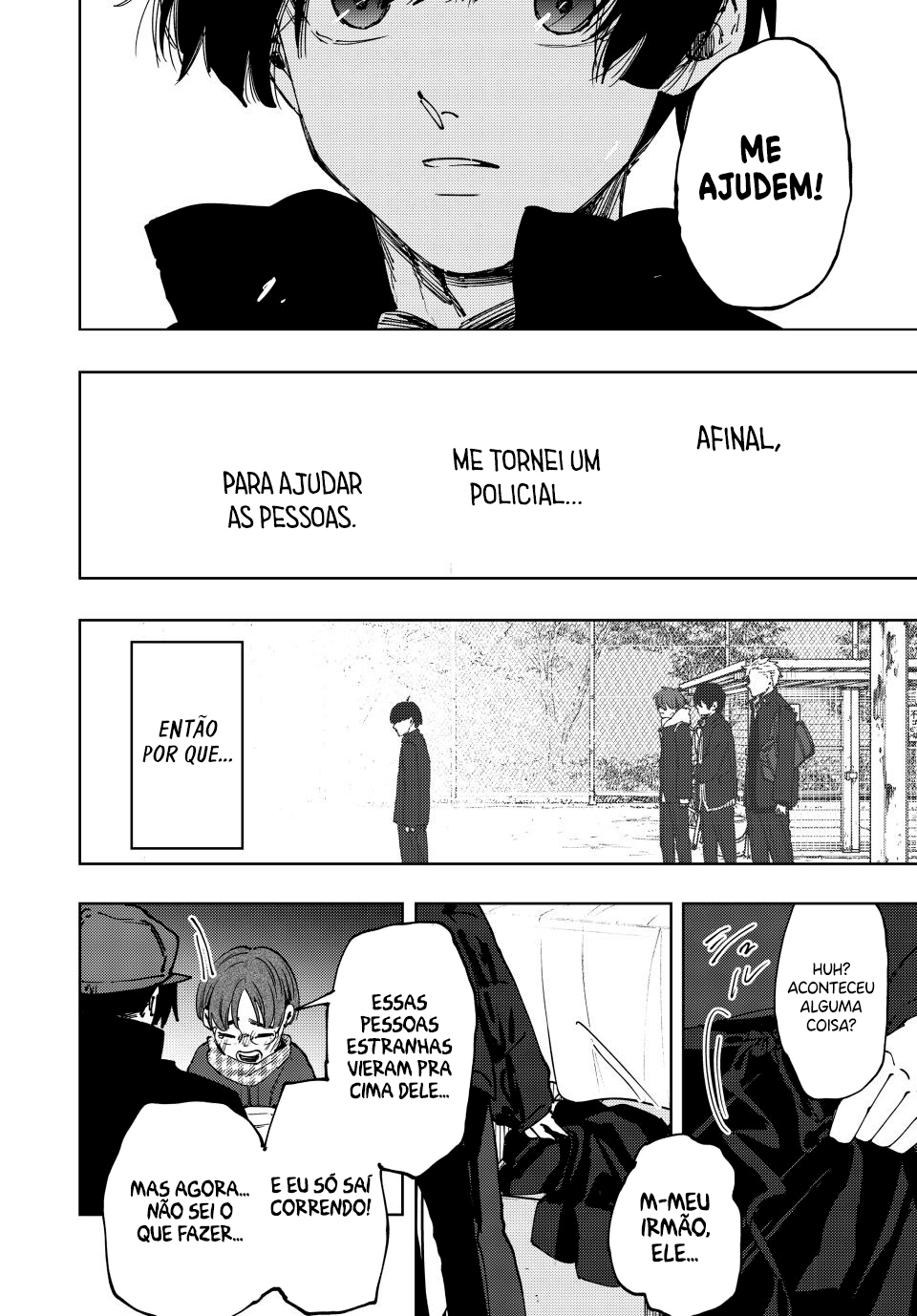 Read The Fragrant Flower Blooms with Dignity Português Manga Online