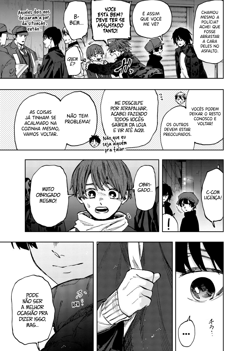 Read The Fragrant Flower Blooms with Dignity Português Manga Online