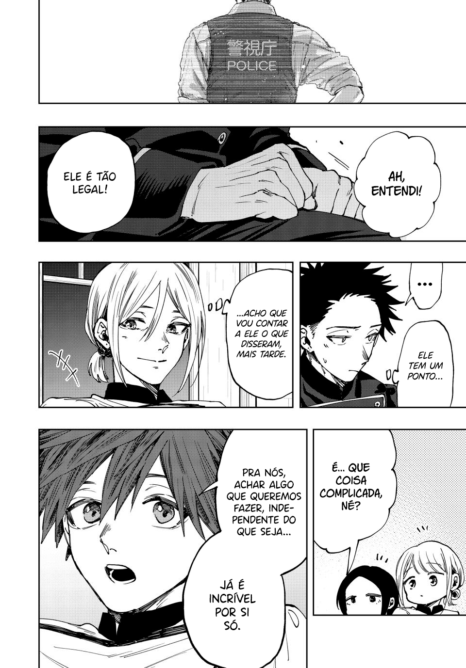 Read The Fragrant Flower Blooms with Dignity Português Manga Online