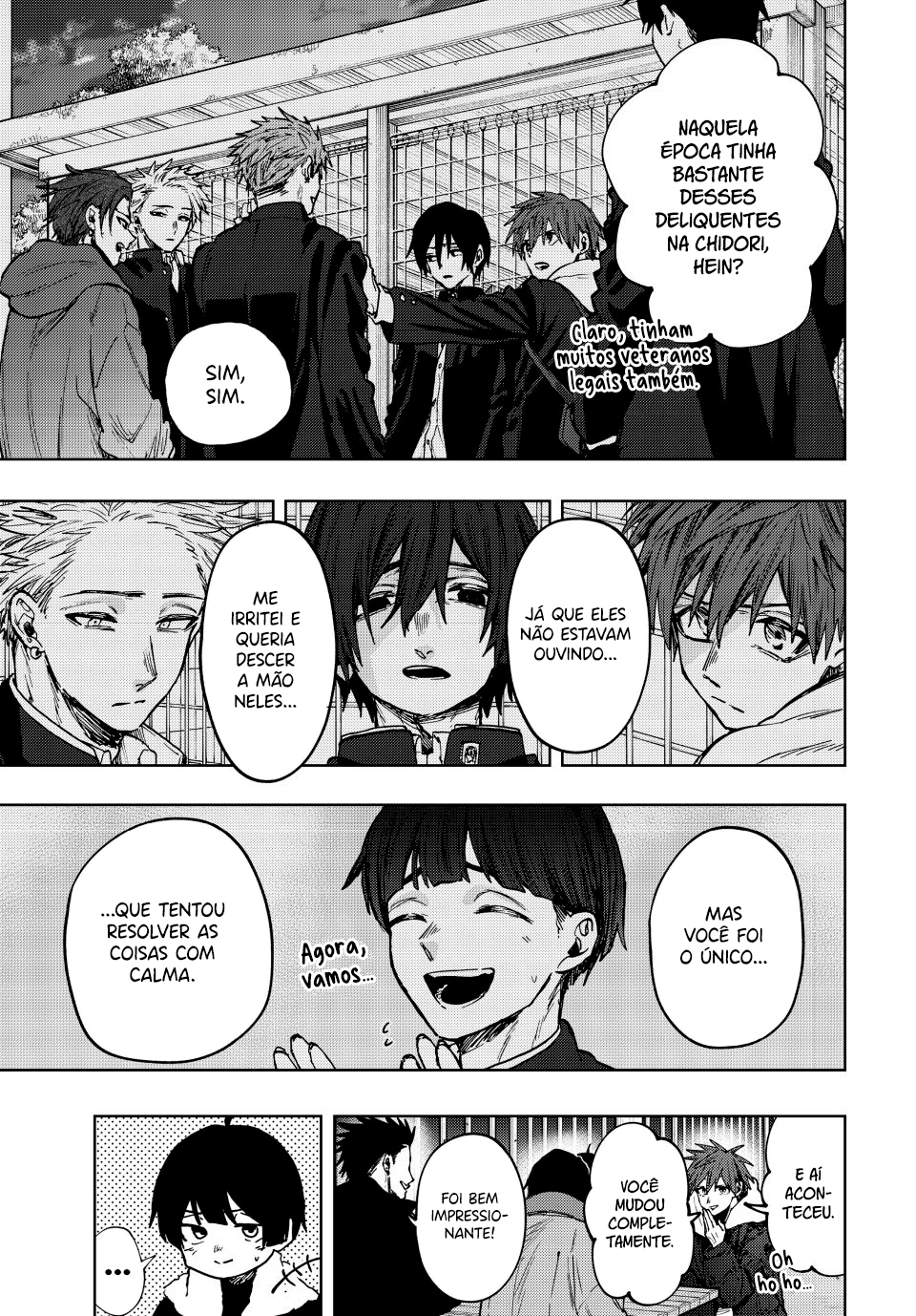 Read The Fragrant Flower Blooms with Dignity Português Manga Online