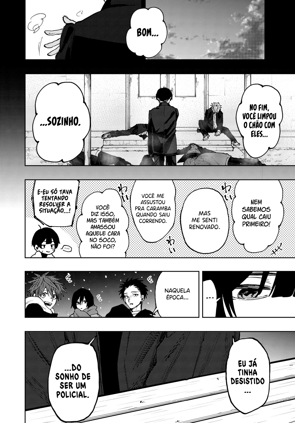 Read The Fragrant Flower Blooms with Dignity Português Manga Online