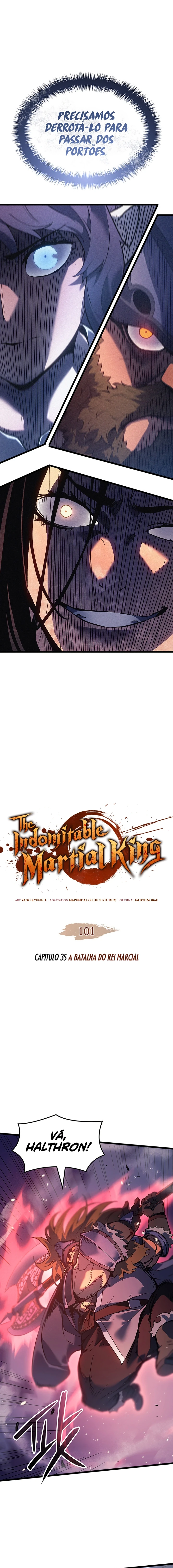 Read The Indomitable Martial King Português Manga Online