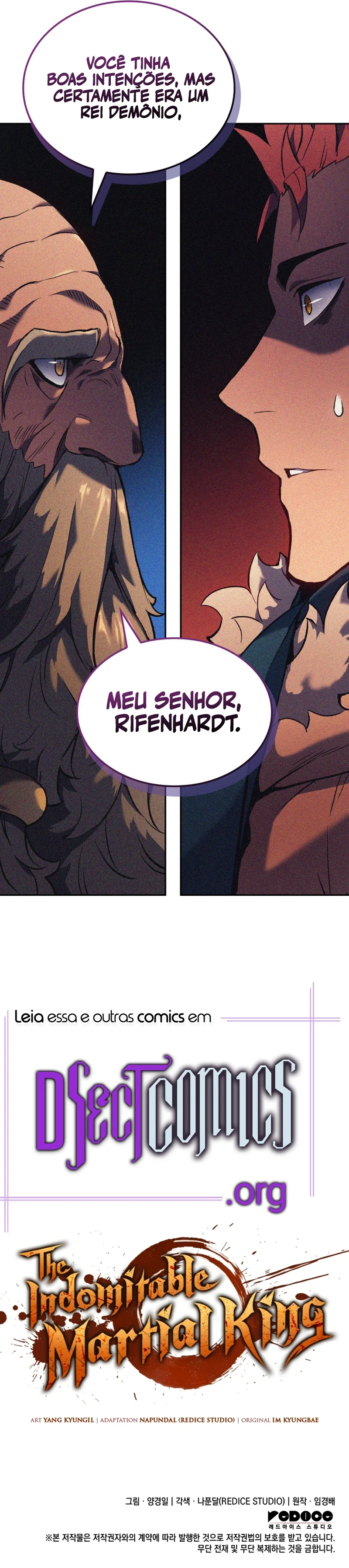 Read The Indomitable Martial King Português Manga Online