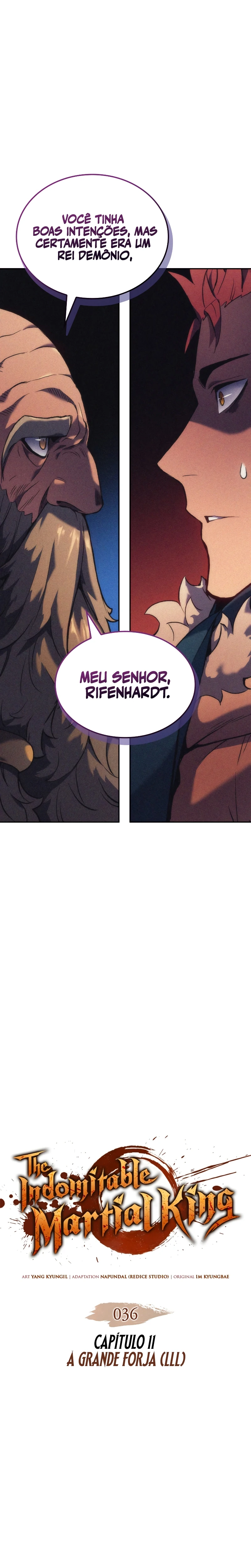 Read The Indomitable Martial King Português Manga Online