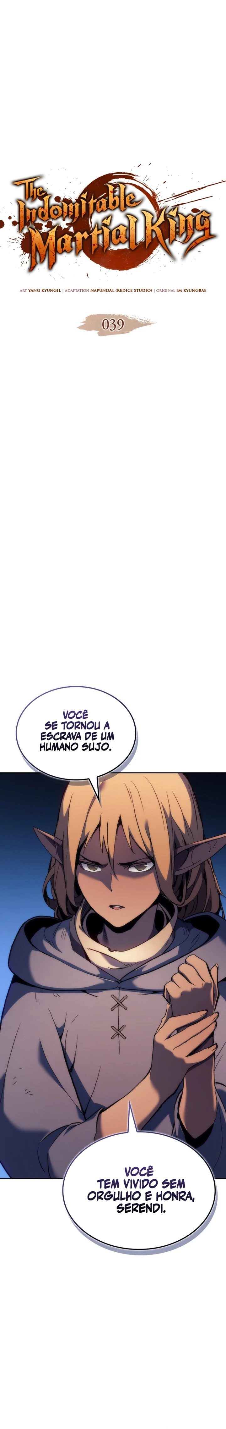 Read The Indomitable Martial King Português Manga Online