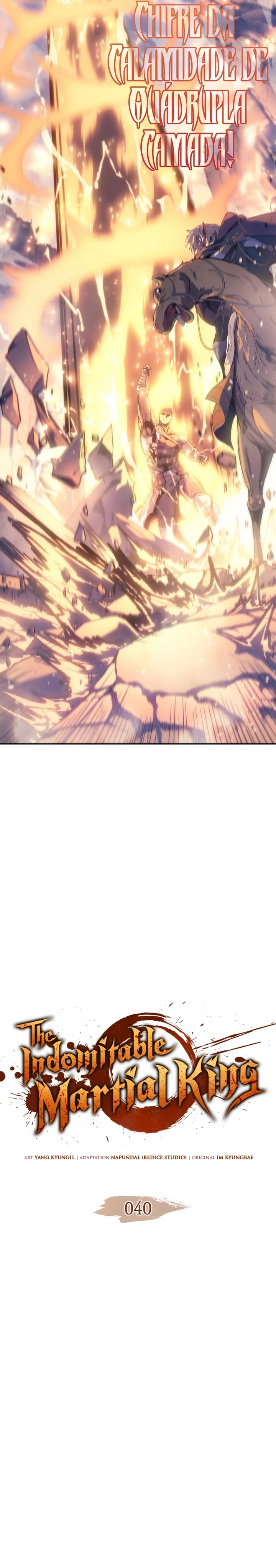 Read The Indomitable Martial King Português Manga Online