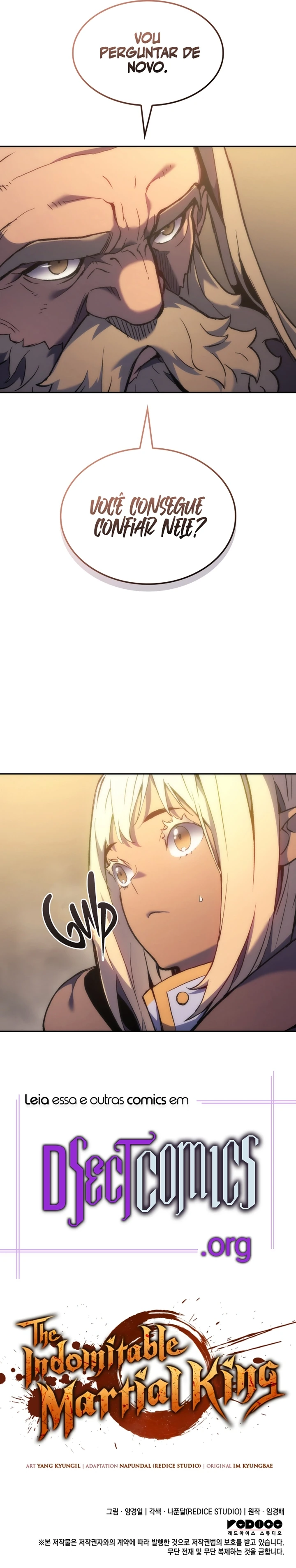 Read The Indomitable Martial King Português Manga Online