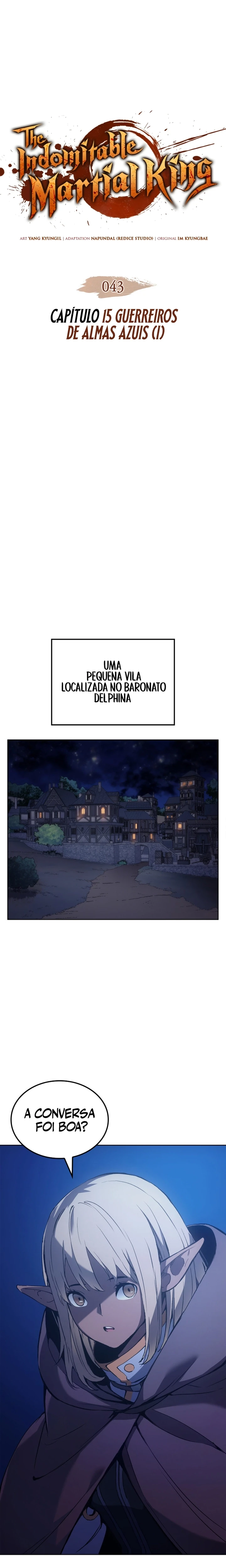 Read The Indomitable Martial King Português Manga Online