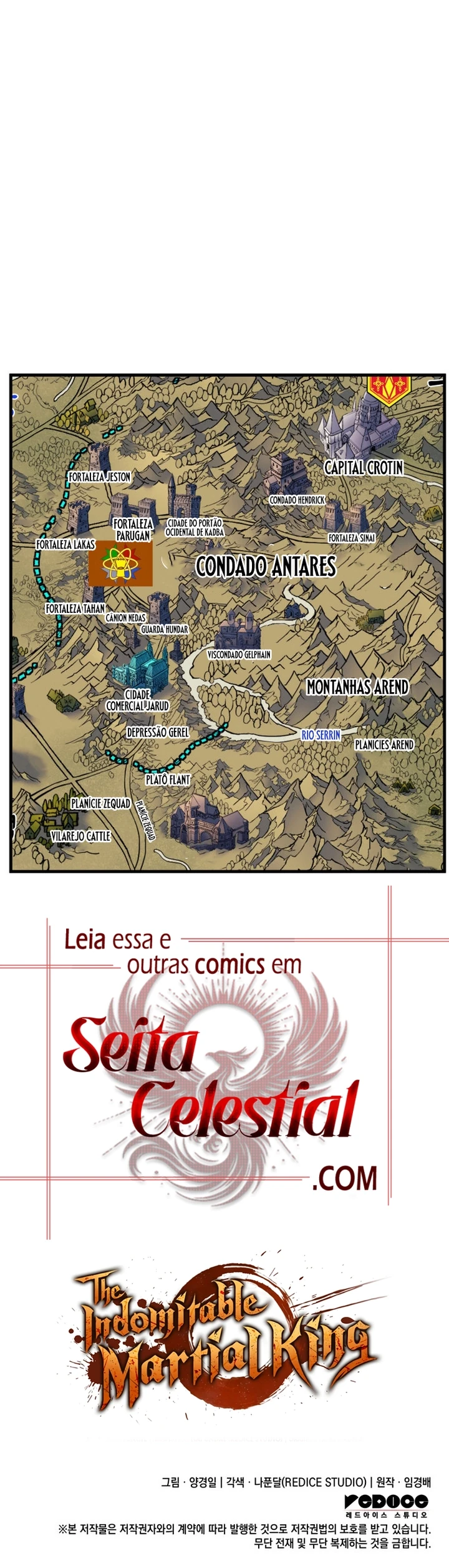 Read The Indomitable Martial King Português Manga Online