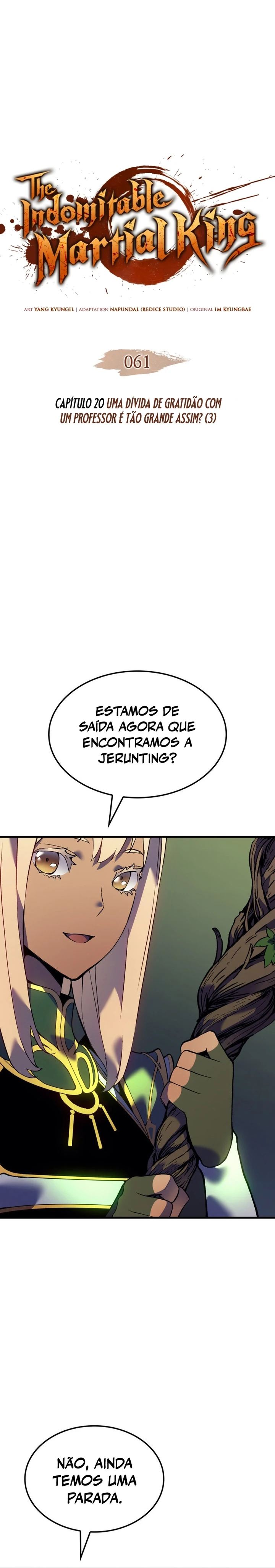 Read The Indomitable Martial King Português Manga Online