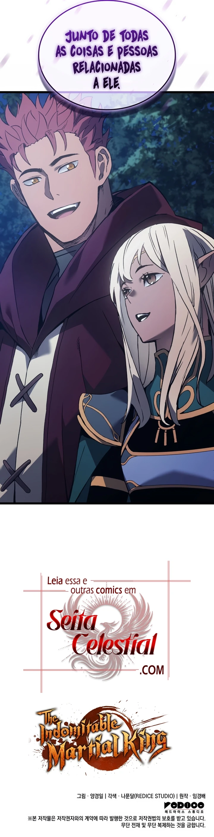 Read The Indomitable Martial King Português Manga Online