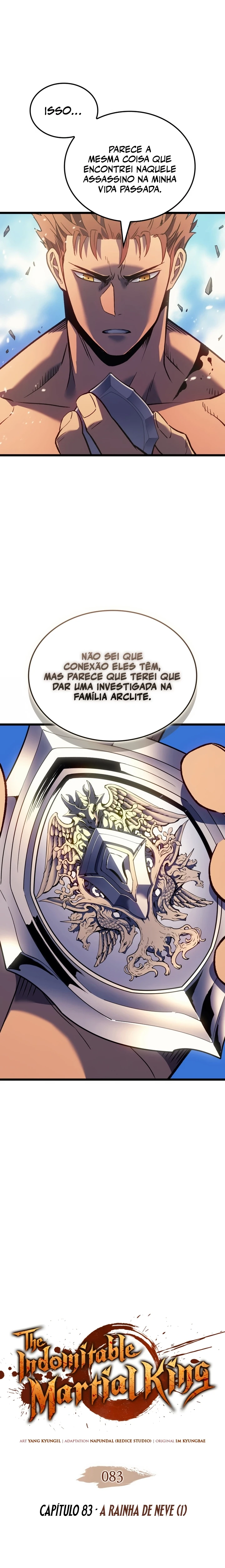 Read The Indomitable Martial King Português Manga Online