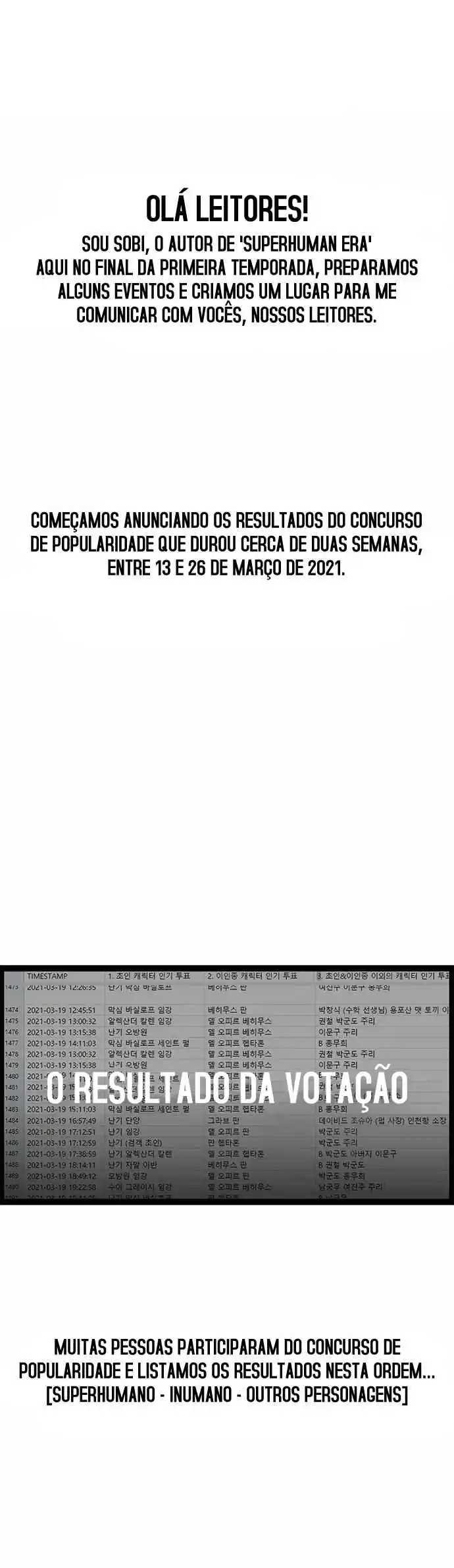 Read The Superhuman Era Português Manga Online