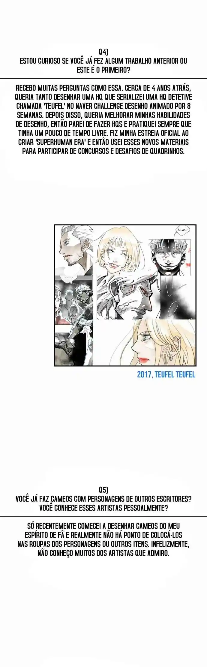 Read The Superhuman Era Português Manga Online